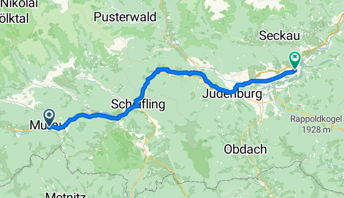 Von Murau bis Knittelfeld