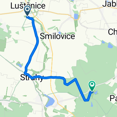 Nová, Luštěnice to Jivák, Loučeň