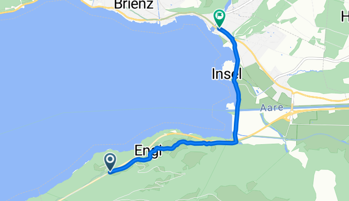 Giessbachtunnel, Brienz BE nach Zwischenbächen, Brienz BE