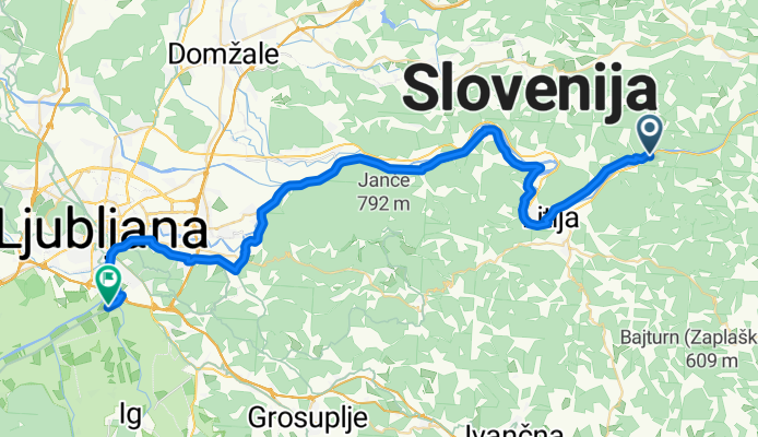 4/3.dan: Sava to Ljubljana_načrt