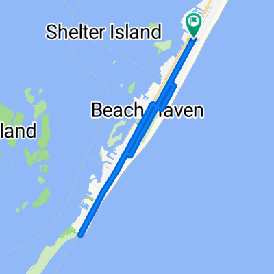 E 34th St, Long Beach Township to E 34th St, Long Beach Township