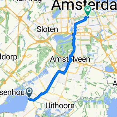 Kudelstaartseweg, Aalsmeer to Hobbemastraat, Amsterdam
