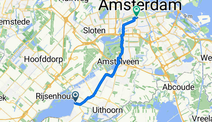 Kudelstaartseweg, Aalsmeer to Hobbemastraat, Amsterdam