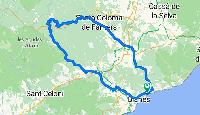 От Avinguda Sa Boadella до Avinguda Sa Boadella