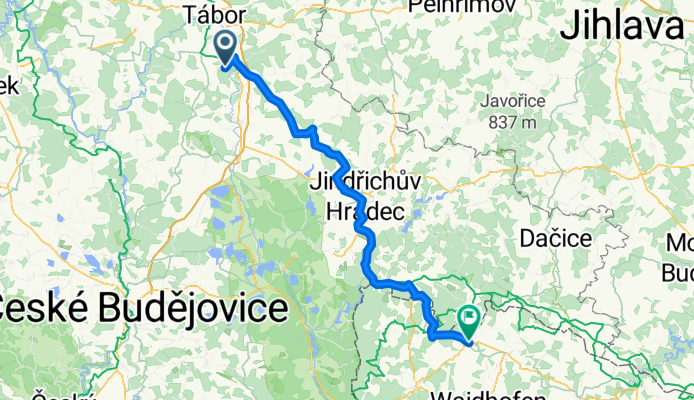 Planá nad Lužnicí - Nová Bystřice