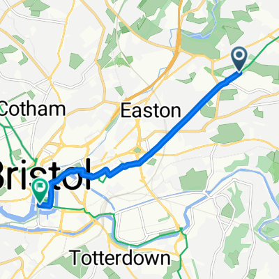 Maggs Lane, Bristol to Narrow Quay, Bristol