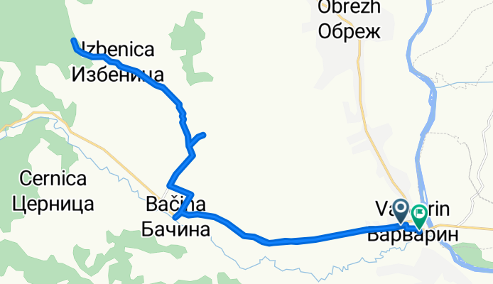 Slobode, Варварин to Varvarin, Варварин