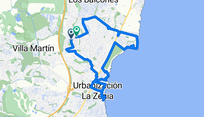 Calle del Zorro to Calle del Zorro