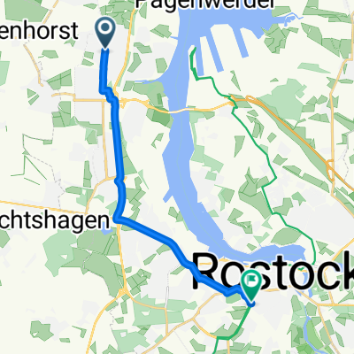 Schleswiger Straße, Rostock nach Goetheplatz, Rostock