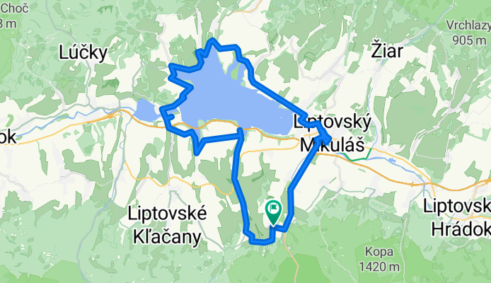 Pavčina Lehota do Pavčina Lehota