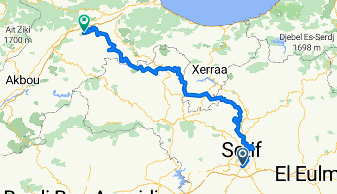 From Sétif to Timezrit