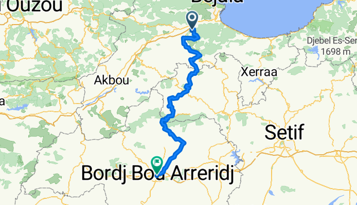 From Ameezour to Bordj Bou Arréridj