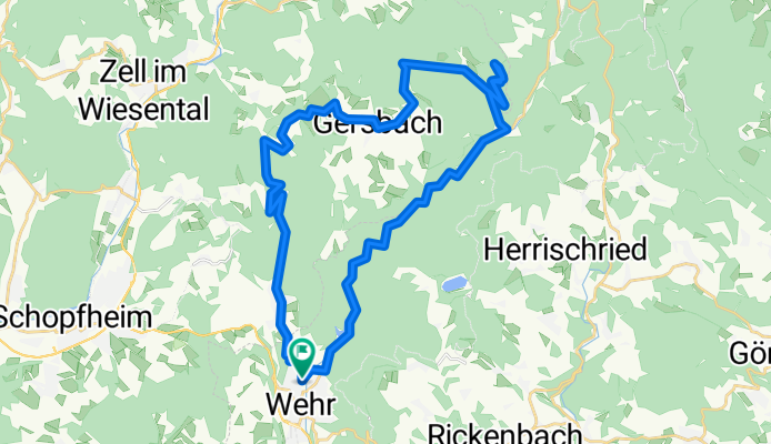 Wehr - Gersbach - Lost in Todtmoos-Au