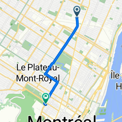Rue Sherbrooke E, Montréal to Avenue Du Parc, Montréal