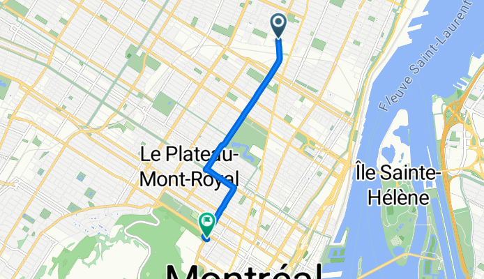 Rue Sherbrooke E, Montréal to Avenue Du Parc, Montréal