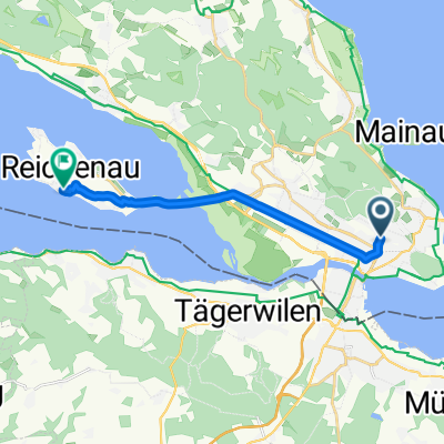 Rauhgasse nach Insel Reichenau