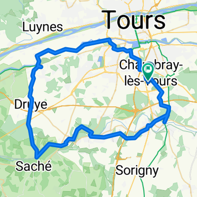 Route in Chambray-lès-Tours