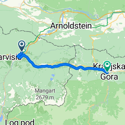 Von Tarvis bis Kranjska Gora