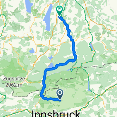 Vers. 1CR Mittenwald, Isarquelle, Hallangerhaus, Überschalljoch