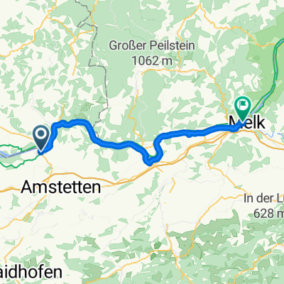 Donauradweg Etappe 4 Südufer: Ardagger - Melk
