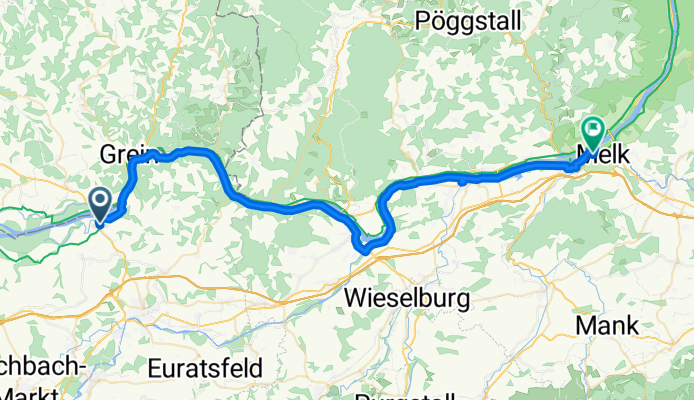 Donauradweg Etappe 4 Südufer: Ardagger - Melk