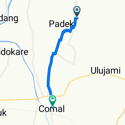4GXX+GWP to Jalan Raya Ahmad Yani No.