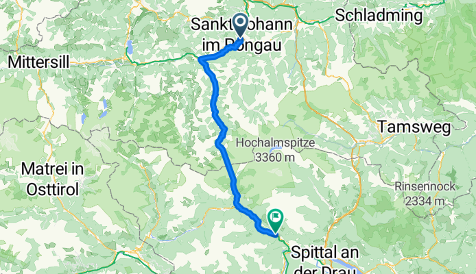 ALPE DzieĆ 2 - St. Johann im Pongau - Oberkolbnitz Rottau