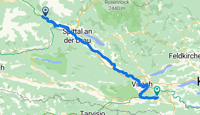 ALPE Dzień 3 - Oberkolbnitz - Villach