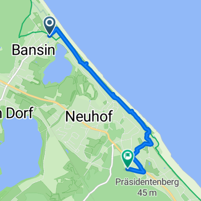 Seestraße, Heringsdorf nach Bülowstraße, Heringsdorf