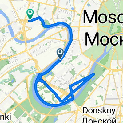 Саввинская набережная, Москва до Шмитовский проезд, Москва