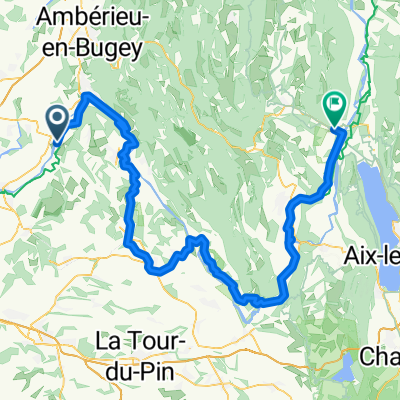 Chemin du Marais nach Culoz