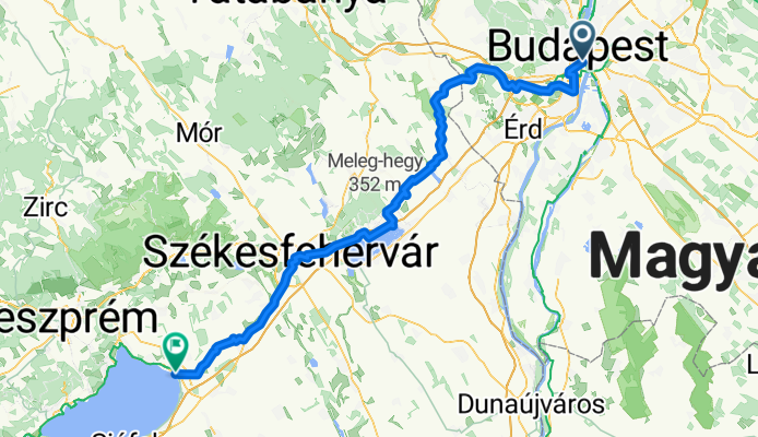Szent Gellért tér to Batsányi János utca
