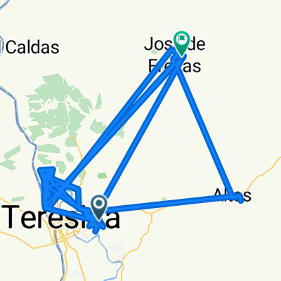 De W76F+X5 a Rua Turvalina