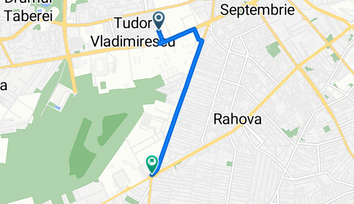Strada Sergent Major Cara Anghel, Bucharest to Strada Neptun, Bucharest