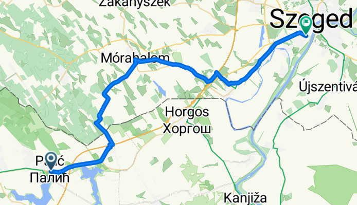 Horgoški put - Szeged