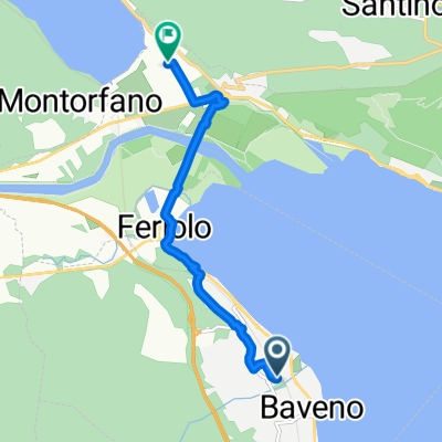Route nach Campeggio Continental, Verbania