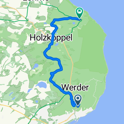 Stubbenkammerstraße nach Stubbenkammer