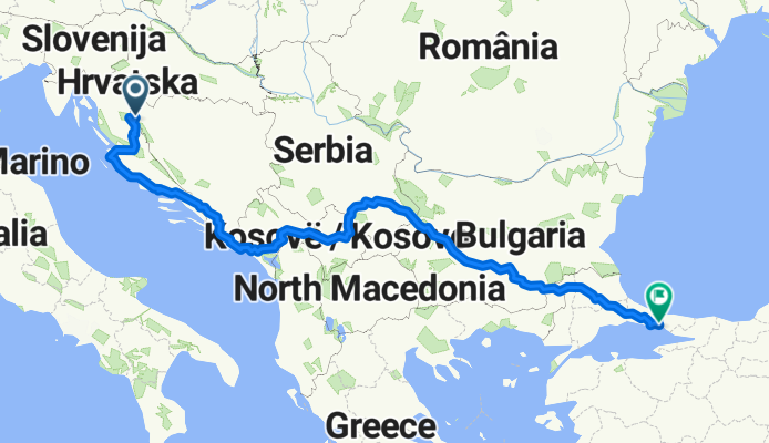 Husein-kapetana Gradaščevića to Ankara Caddesi