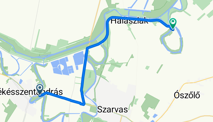 Szent András utca - Nagyfoki nyaraló