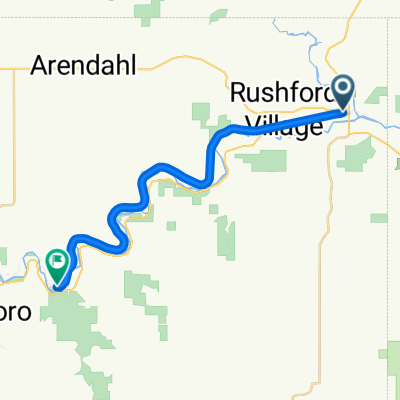 Route to Alley Drive