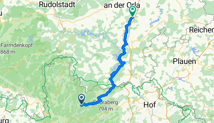 Steinwiesen - Moßbach