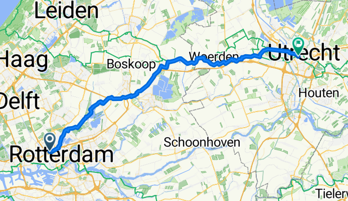 Kanaalweg, Rotterdam to Mineurslaan, Utrecht
