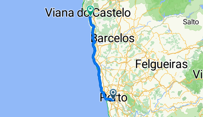 Porto - Viana do Castelo