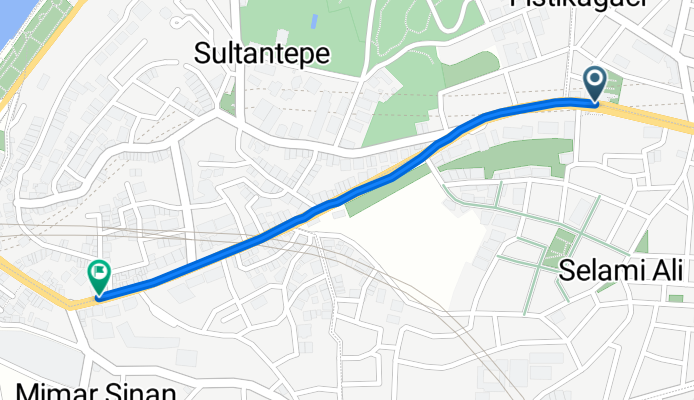 Üsküdar to Selmani Pak Caddesi