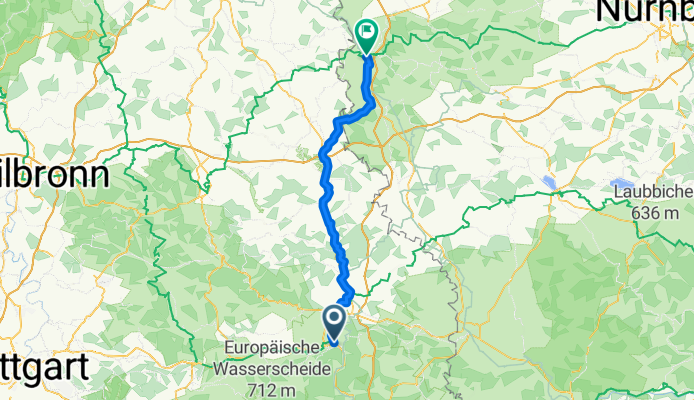 Aalen - Rothenburg ob der Tauber