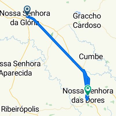 De SE-230 a Largo Osvanda O. Vieira