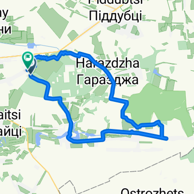 Pidhaitsivs'ka to Озерна вулиця, Strumivka