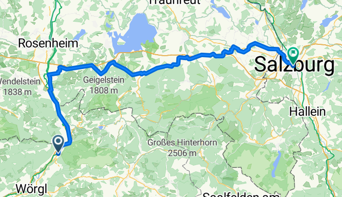 Kufstein - Salzburg