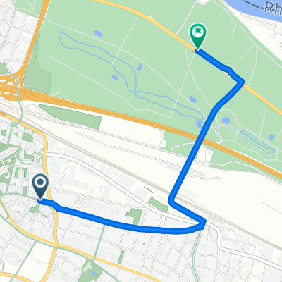 Lutzertstrasse do Muttenz
