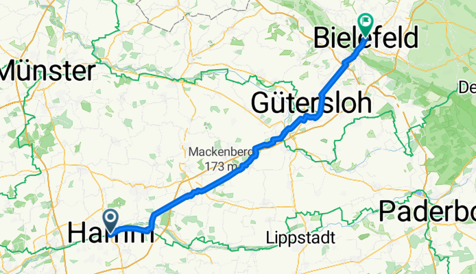 Hamm - Bielefeld